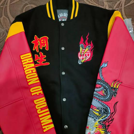 Varsity Jacket Fth Dragon of Dojima size XL