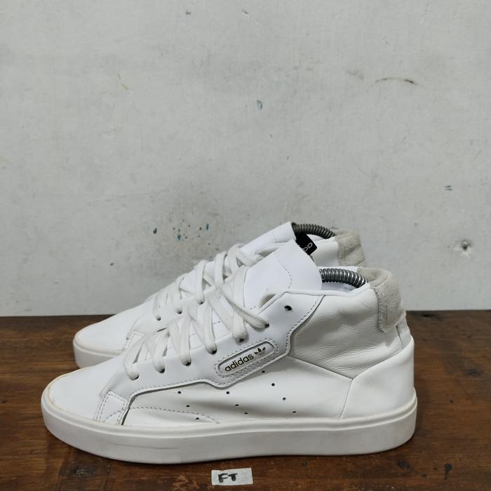 sepatu second ori adidas sleek mid top leather size 38⅔