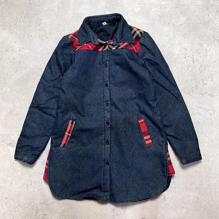 Jaket Parka Jeans Wanita Size S Second
