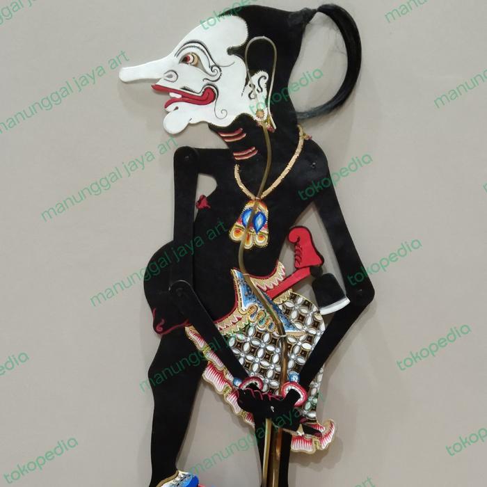 WAYANG KULIT PETRUK HITAM (kualitas I)
