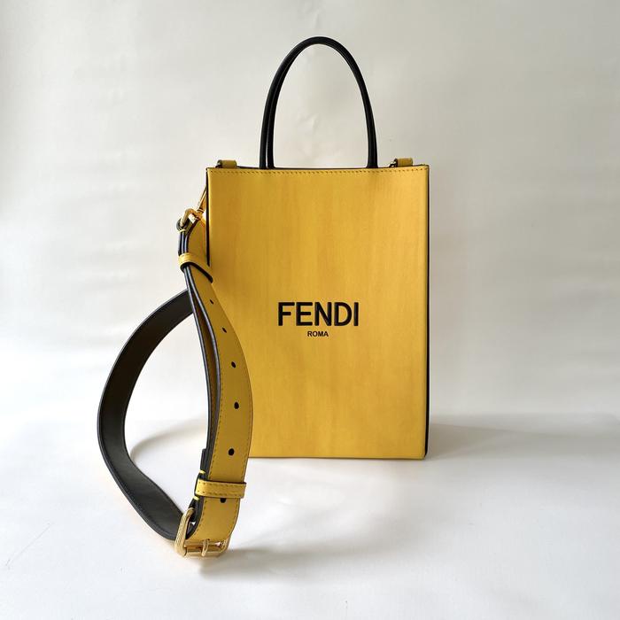 Authentic Fendi Small Pack Shopping Tote Bag