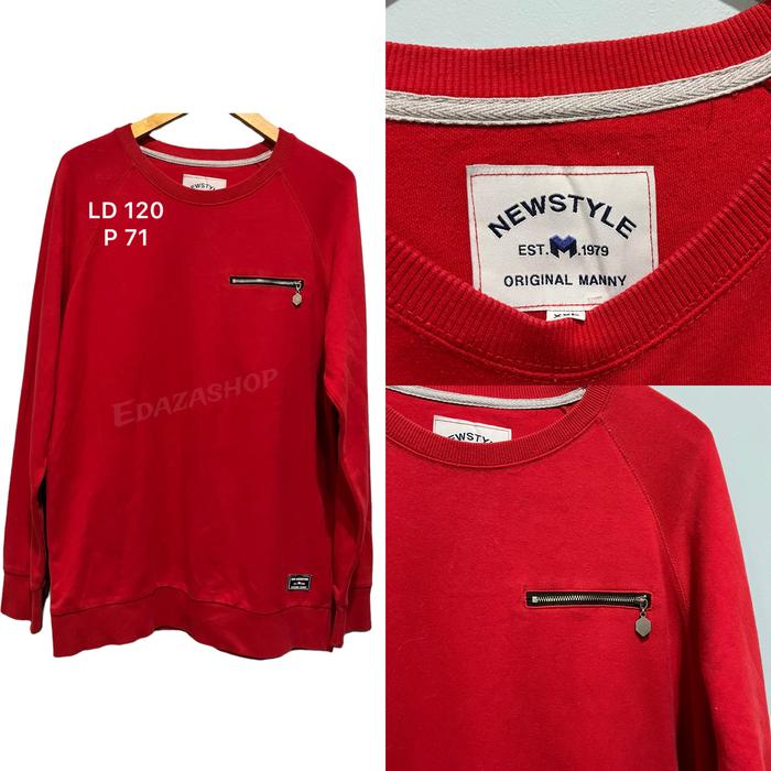 CREWNECK THRIFTING WANITA