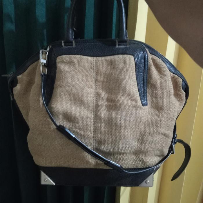 Alexander Wang Emile Burlap Bag Second