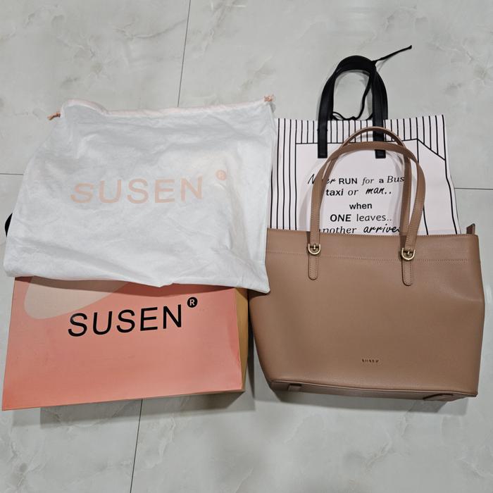 Susen Tas Wanita Basic Trapeze Tote Bag