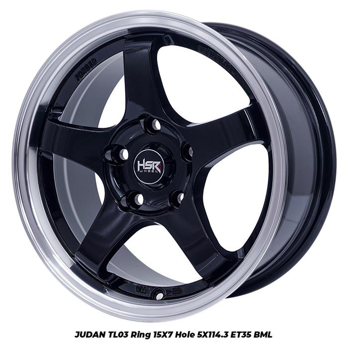 VELG RACING RING15 VELG LUBANG 5X114,3 HSR JUDAN RING 15