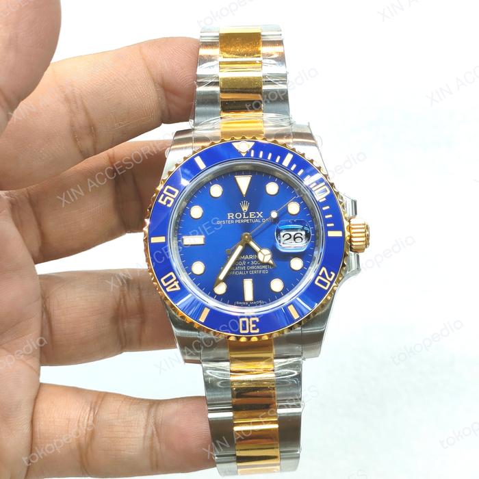 Submariner 40mm Black Dial Two Tone Gold VR 3135 VSF
