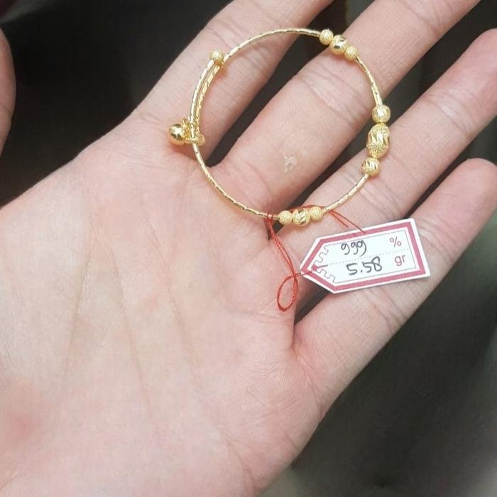 Gelang bangle emas 24k baby