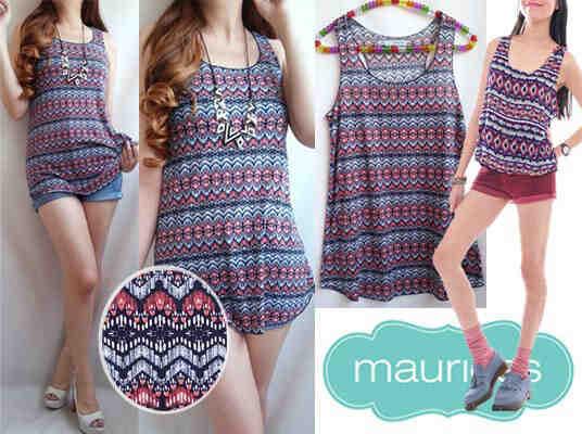 Maurices Tribal Print Tank