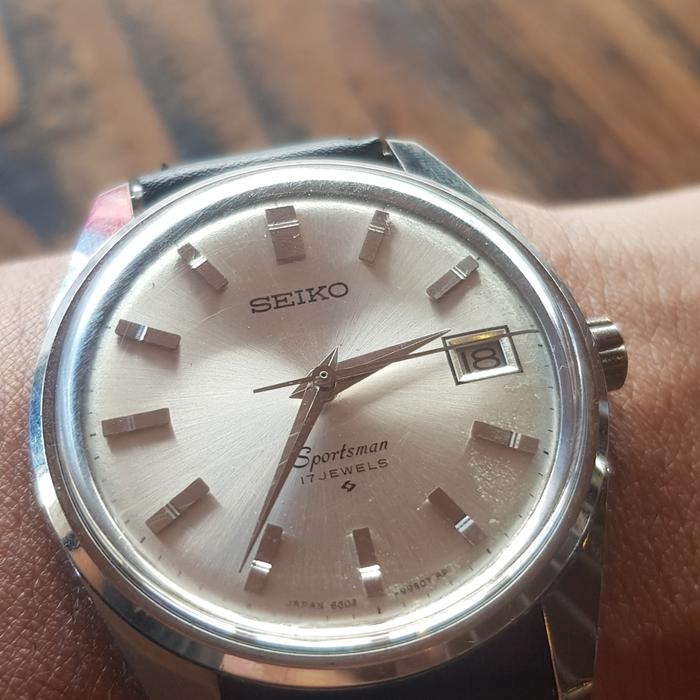 seiko sportsman ori vintage bekas not king seiko