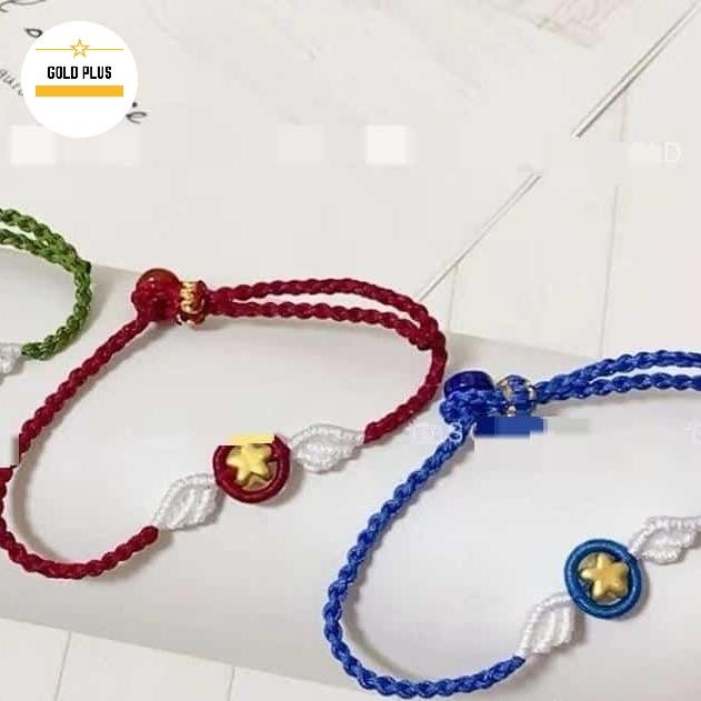 Gelang emas charm bintang