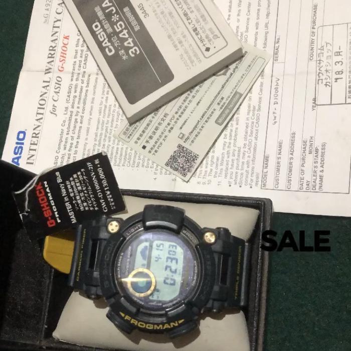 g shock frogman