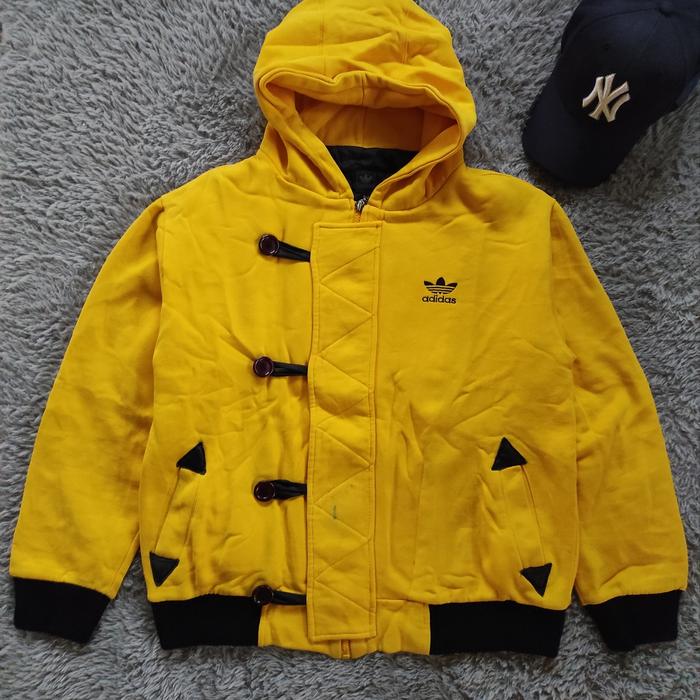 zip hoodie adidas trefoil vintage