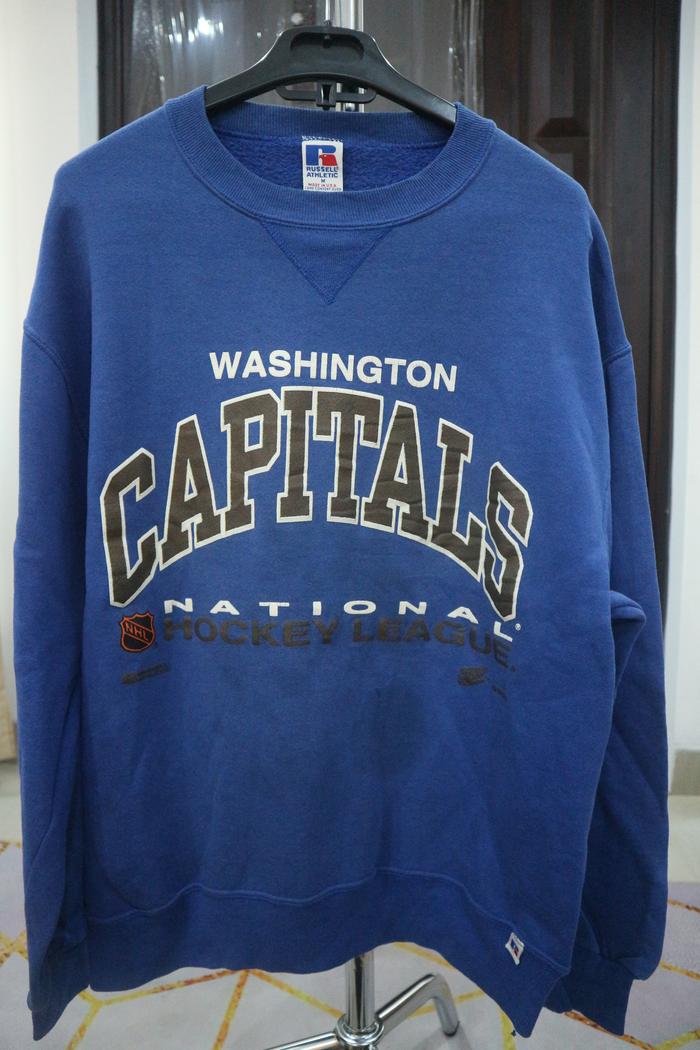 Russel Atheltic Vintage NHL Washington Capital Crewneck