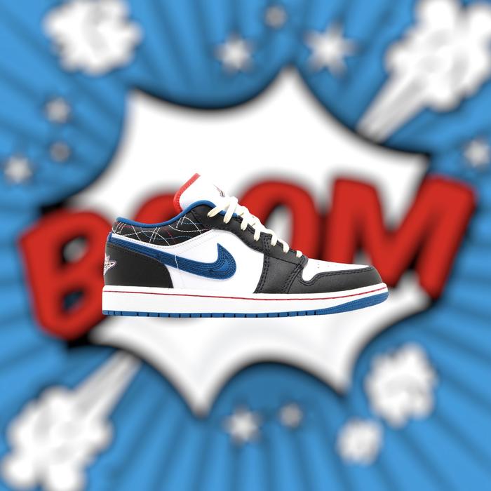 Jordan Retro 1 Lo x Industrial Sashiko Blue ORIGINAL