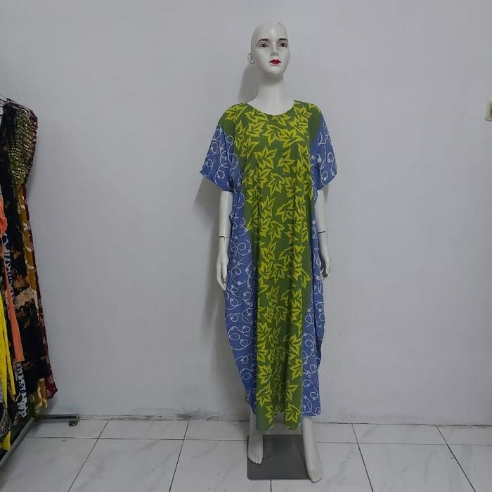 daster lowo batik cap daun premium PP4