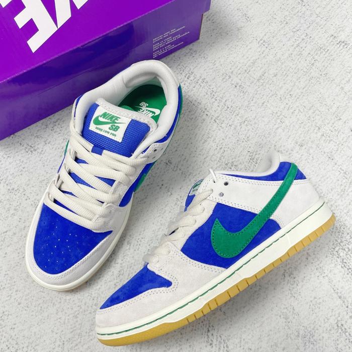 Nike SB Dunk Low Hyper Royal Blue Green White Original