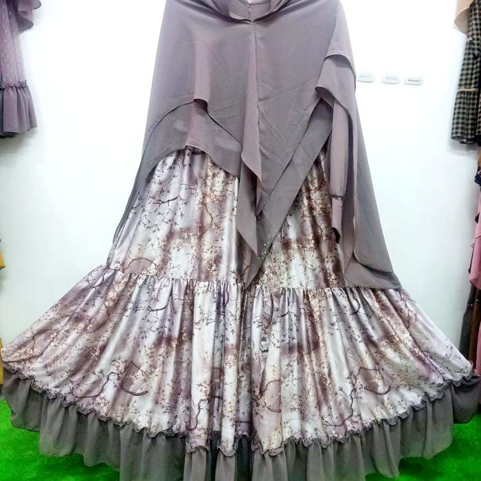 PREMIUM SET BERGO SILK MIX CERUTY ARMANI LEMBUT LD 110 CM PB140CM TARO
