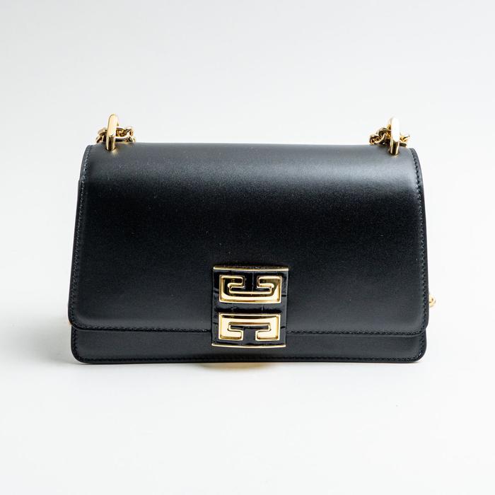 Givenchy Small 4G Metal Flap Bag in Leather with Chain