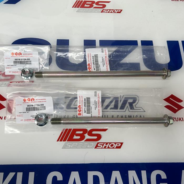 AS RODA VELG DEPAN BELAKANG SATRIA FU KARBU SATRIA FUFI INJEKSI ORI