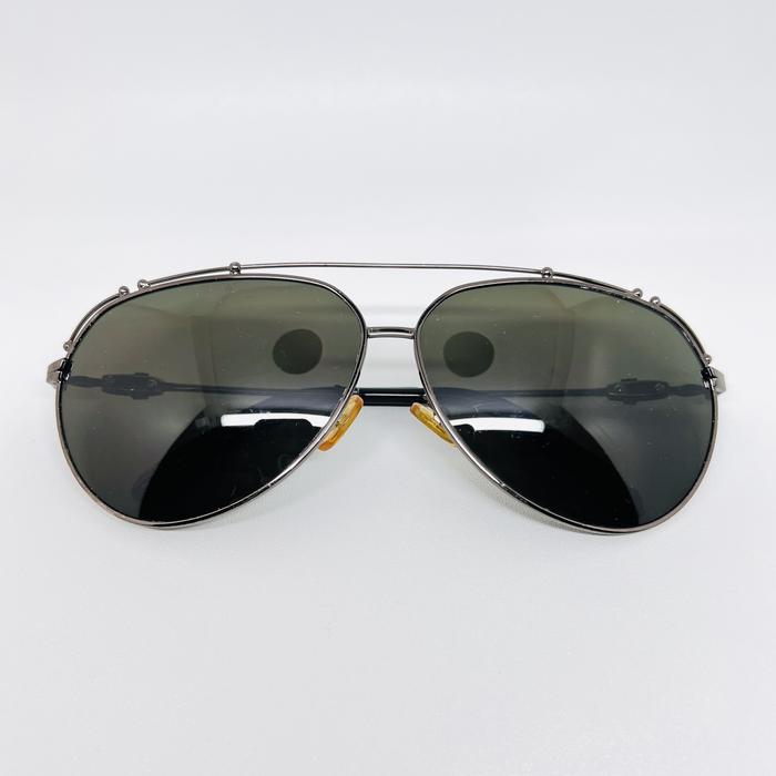 CHR*ME HEARTS Sunglasses Real Silver Accents Preloved Authentic