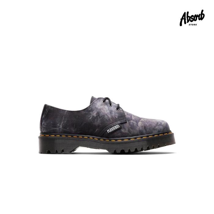 Dr. Martens 1461 Bex x PLEASURES (Black/White Tie Dye) 27949009