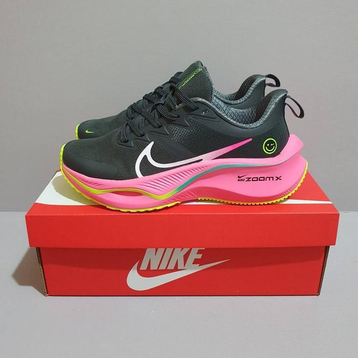 SEPATU NIKE ZOOM X SMILE BLACK PINK ORIGINAL VIETNAM BNIB