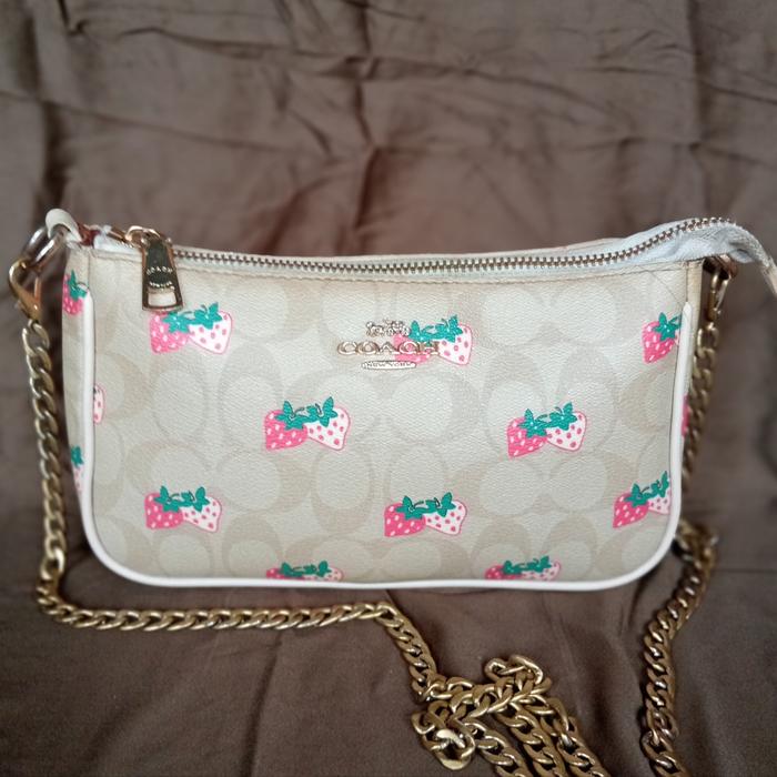 TAS KULIT TALI RANTAI COACH