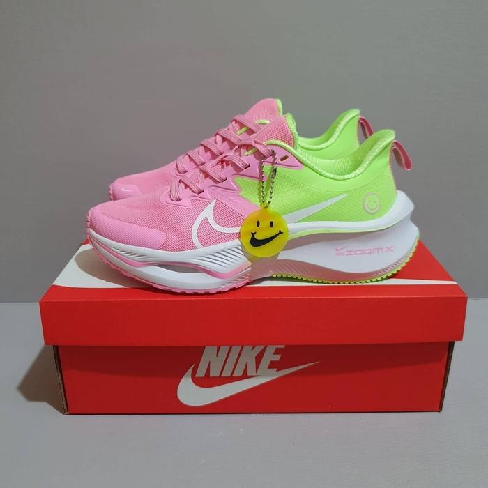 SEPATU NIKE ZOOM X SMILE PINK GREEN ORIGINAL VIETNAM BNIB