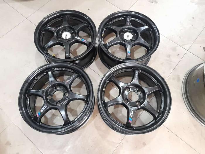 VELG MOBIL BEKAS R15 BUAT 4 SSR R15X6,5 4X100 ET38