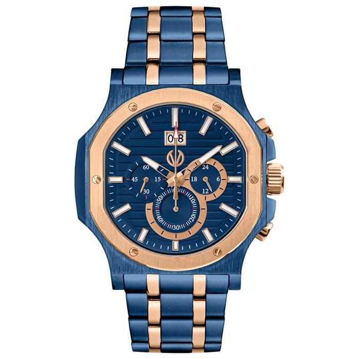 Jam Tangan CHRIST VERRA Pria Original CV 12202G-1J BLU