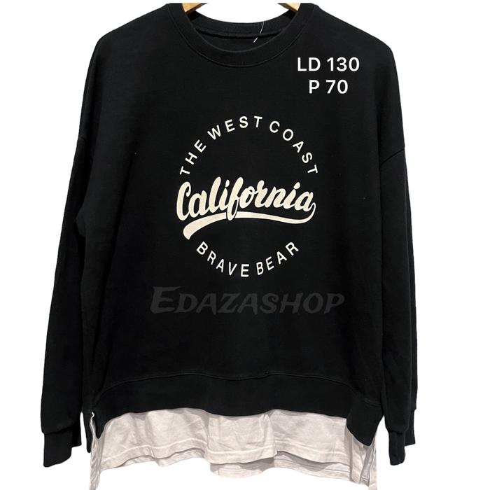 CREWNECK THRIFTING WANITA PRIA