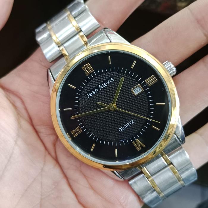 jam tangan Jean Alexis JA 8006G original