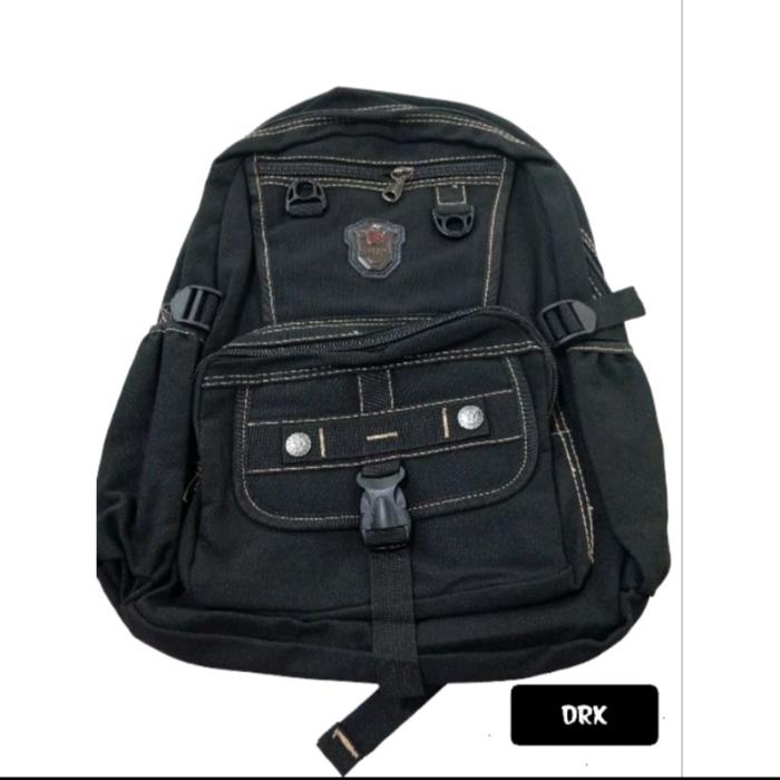 Tas Ransel kanvas Fortune import high quality
