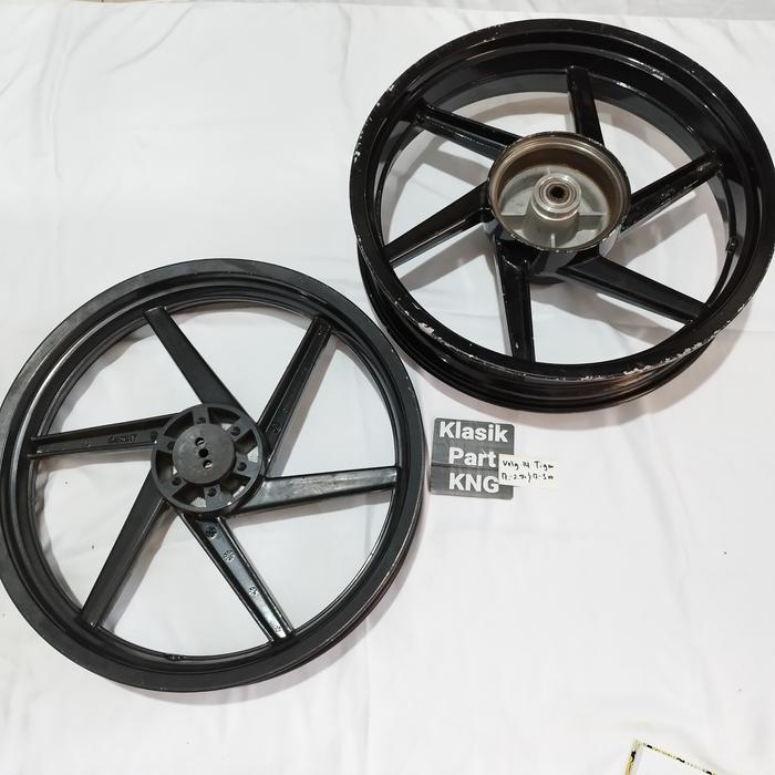 Velg velk racing palang Honda Tiger lama Revo tapak lebar stok lama
