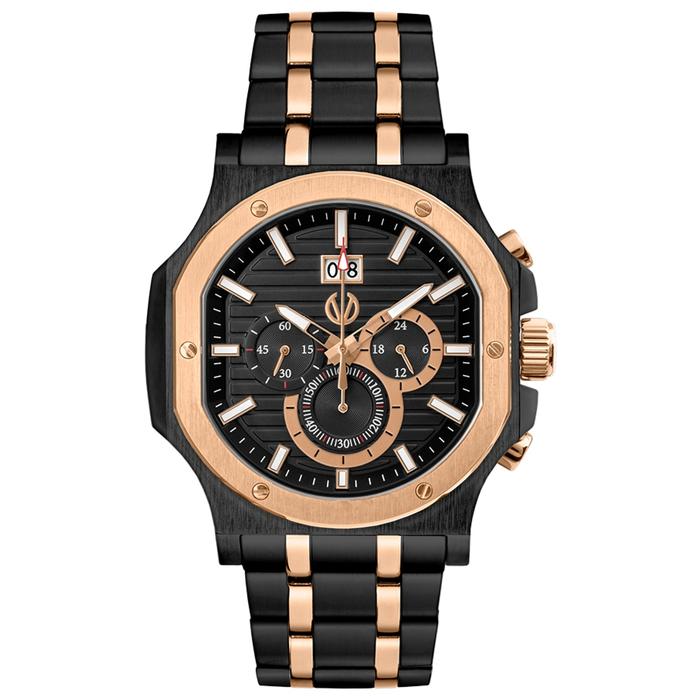Jam Tangan CHRIST VERRA Pria Original CV 12202G-18 BLK