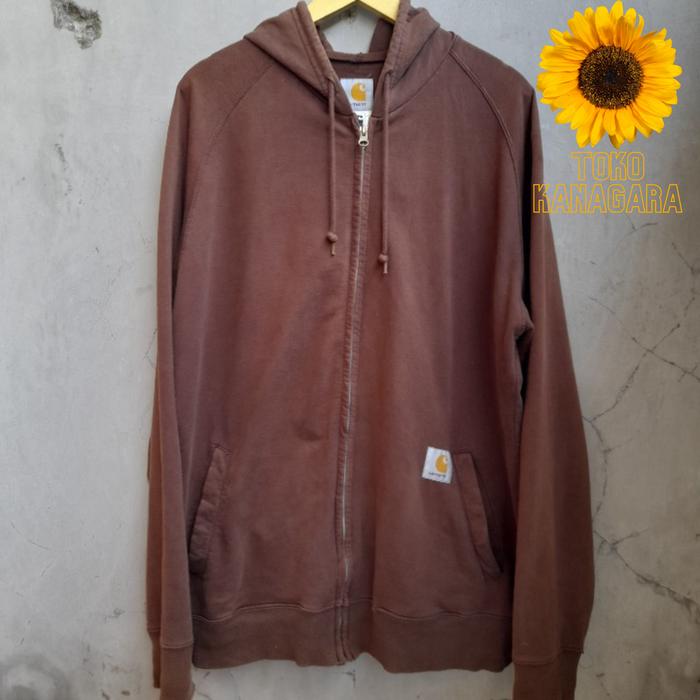 Toko Kanagara - Zipper Hoodie Carhartt Brown Original