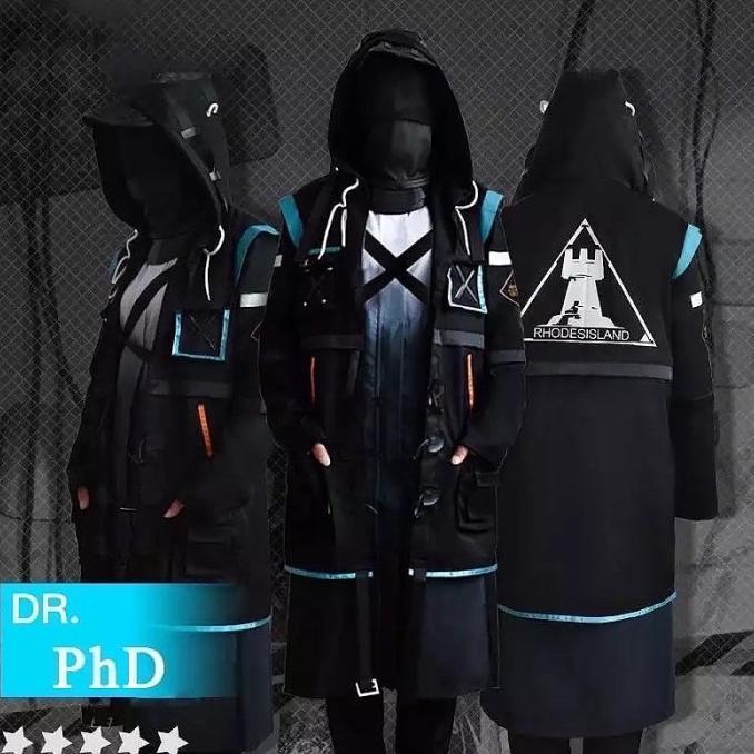 Ready Stok Jaket Jepang/Anime Game Cosplay Arknight - Doctor Rhodes