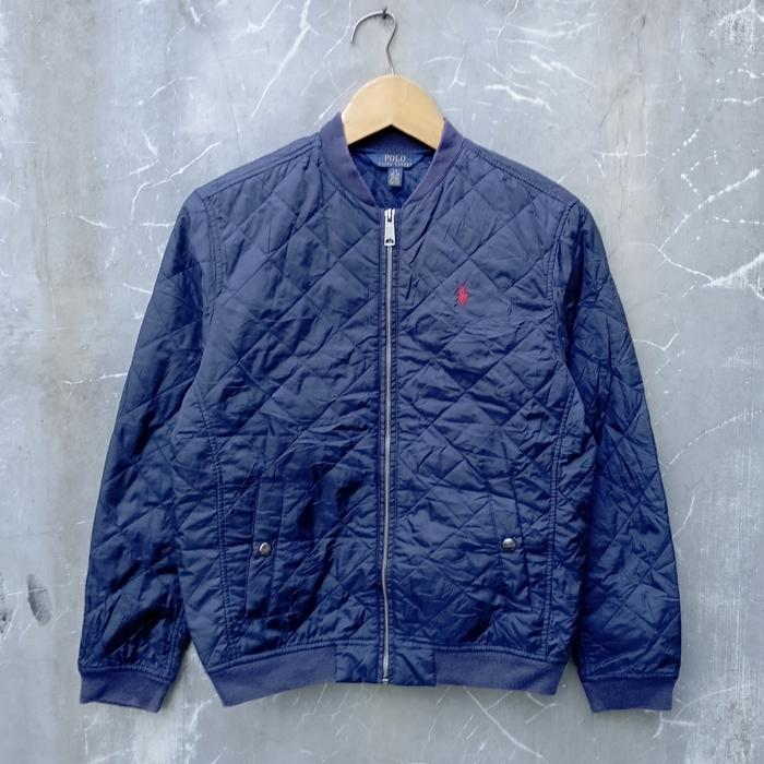 jaket polo ralph lauren quilted jacket size s/xs second