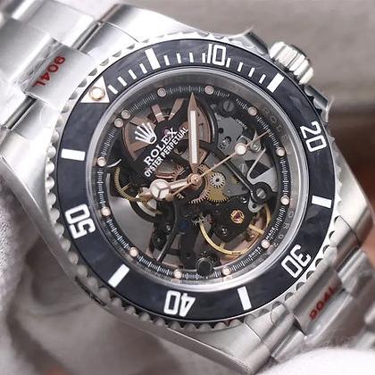 Jam tangan Automatic Swiss RX Submariner Andrea Pirlo Skeleton fullset