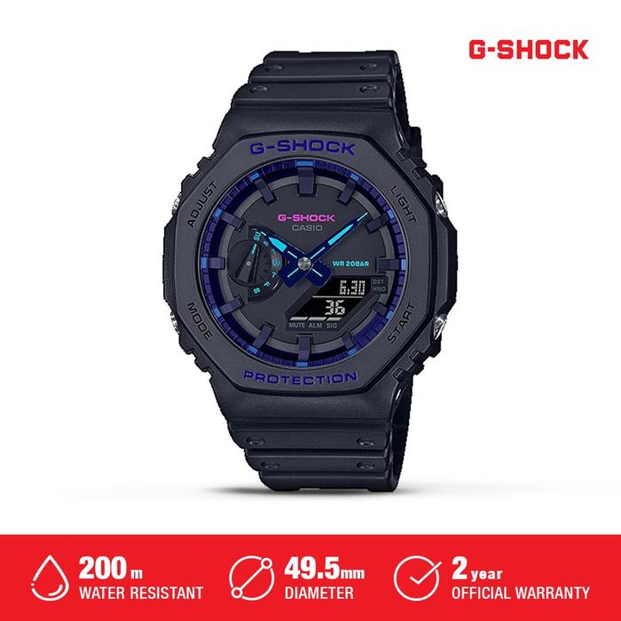 JAM TANGAN PRIA G SHOCK GA-2100THS-1ADR ORIGINAL