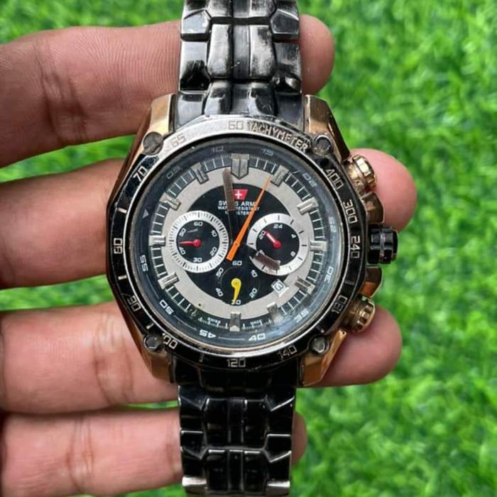 Swiss Army HC-8709 original authentic 50mm big size siap pakai terawat