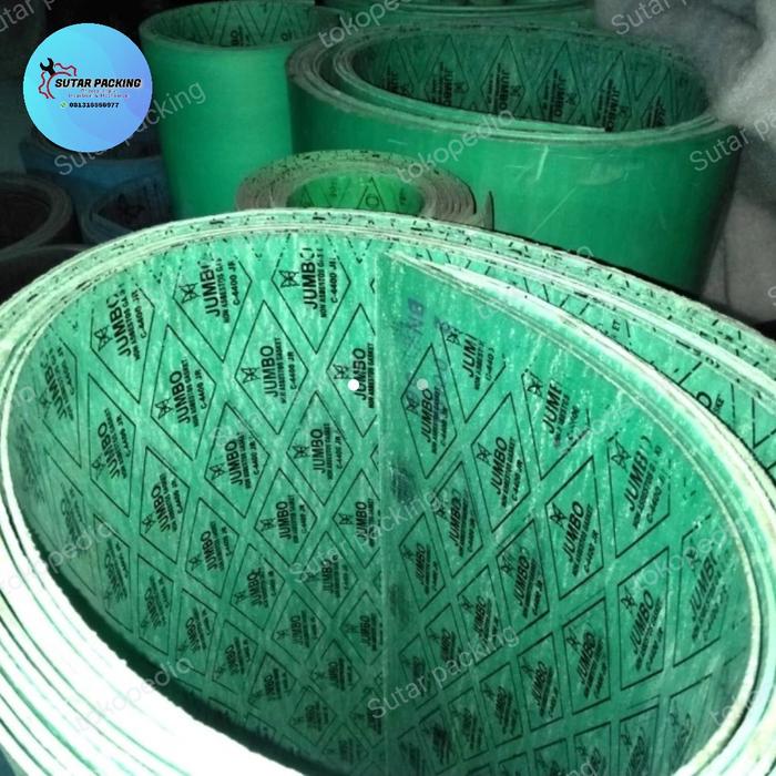 PACKING GASKET HIJAU NON ASBESTOS C4400 T 1.5MM X 150CM X 200CM