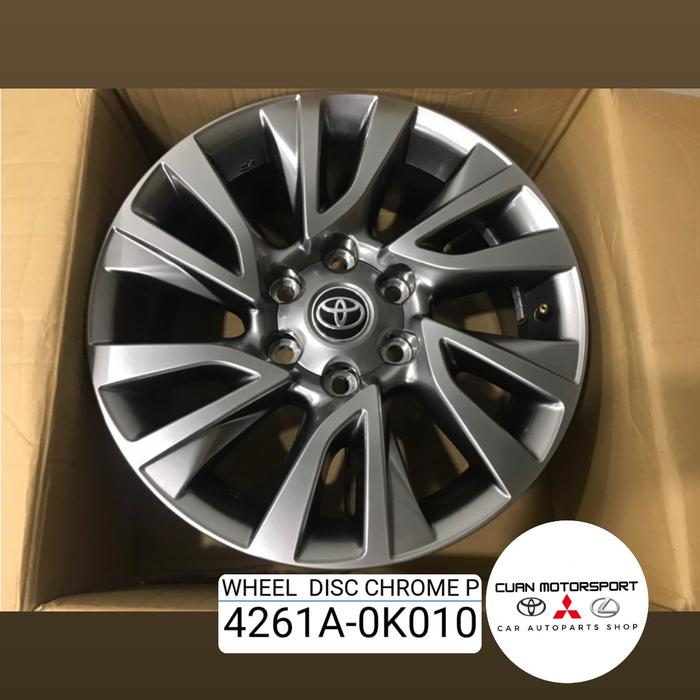 VELG Fortuner GR Sport 2021 R18 Original Toyota Fortuner VELG ONLY