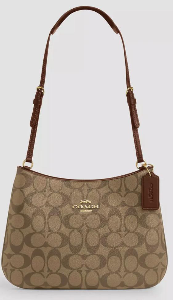 COACH PENELOPE SHOULDER BAG IN SIGNATURE CANVAS - BISA REQUEST PRODUK DI LUAR DISPLAY DARI AMERIKA