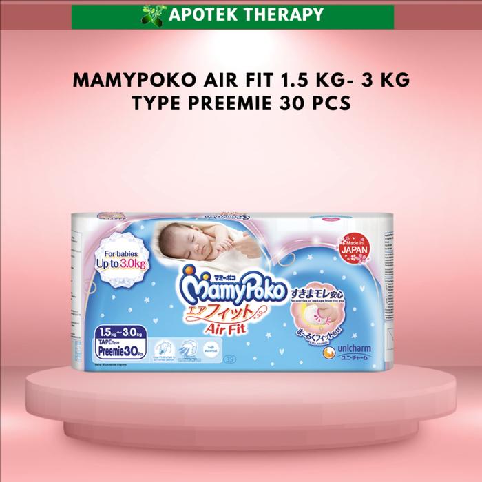 Mamypoko Air Fit Preemie 30 pcs