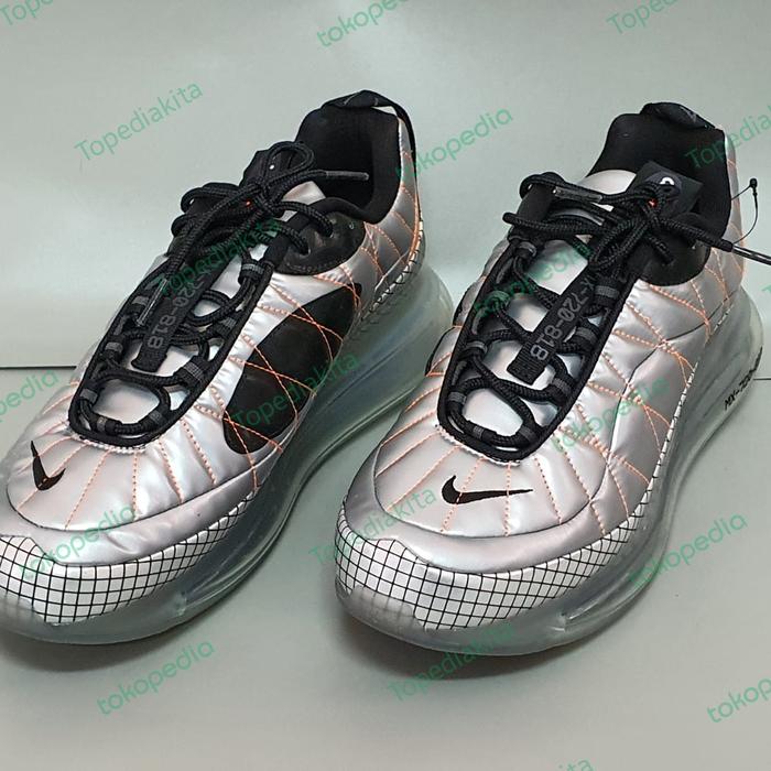Sepatu Nike Air Max 720-818 Metallic Silver Original (Year 2019)