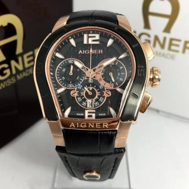 Jam Tangan Wanita Aigner Palermo A58500 Chronograph Super Clone GradeA