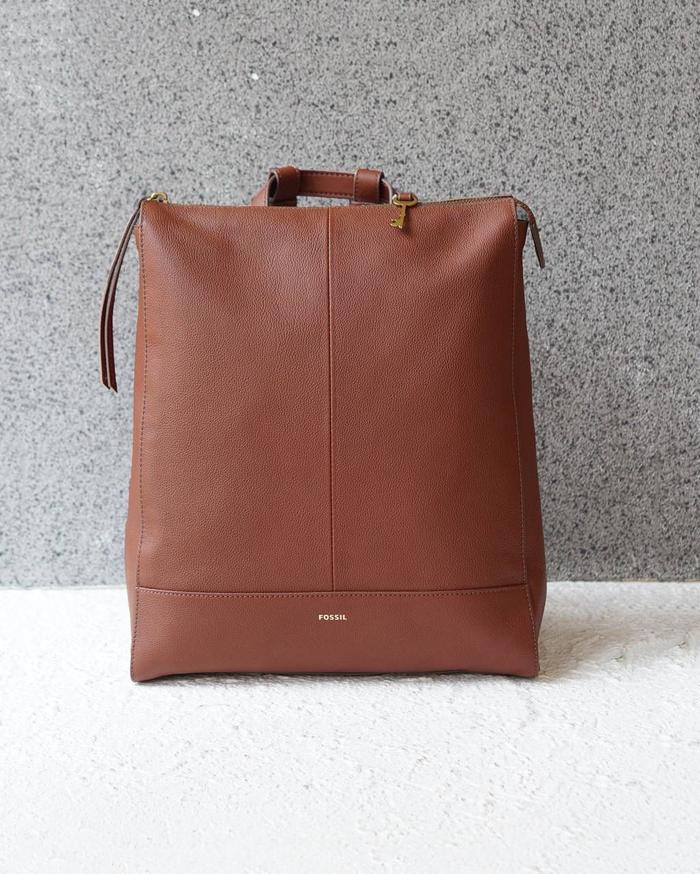 FOSSIL elina backpack medium brown