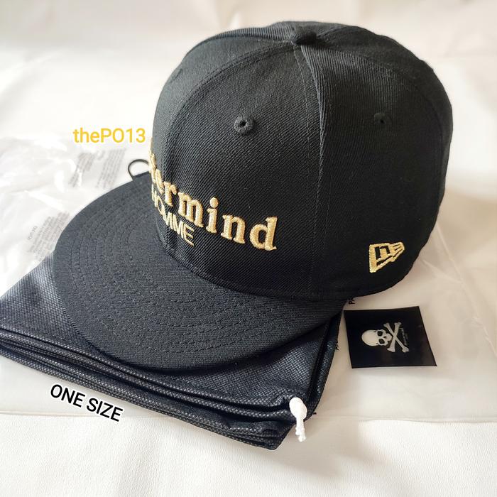 NEW ERA X MASTERMIND MMJ HOMME SNAPBACK CAP BLACK AUTHENTIC 100% BNWT