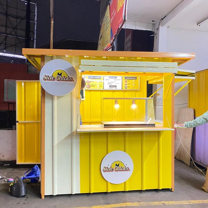 Booth Container chicken 2x2